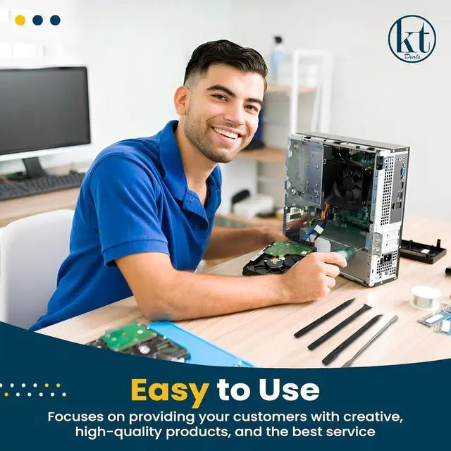 Alt view image 6 of 7 - Spudger Pry Tool Kit Electronics Repair Opening Tools Plastic & Metal Spudger Tool Kit Prying Open Tool for Laptop Cell Phone Tablet Computer Smartphones and Other Electronic Devices