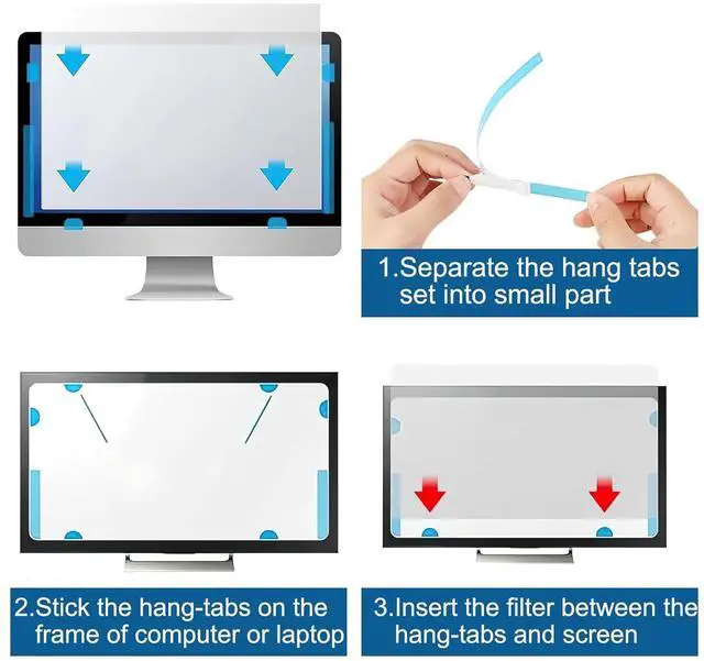 Alt view image 5 of 7 - 10pcs Laptop Screen Double Sided Tape Replacement for Laptop LCD LED Screen - Easy To Pull Adhesive Pull Tab Stretch Tape for Tablets Mobile Phone Laptop LCD Screen Case Repair (No Handle 220mm)