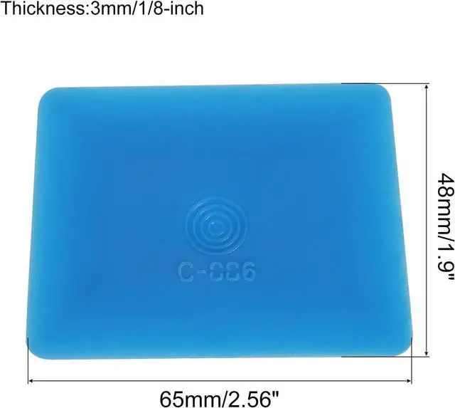 Alt view image 2 of 7 - 15pcs Ultra Thin Plastic Opening Card Flexible Pry Opening Tool for Mobile Phone Tablet Laptop LCD Screen Disassemble Repair Blue