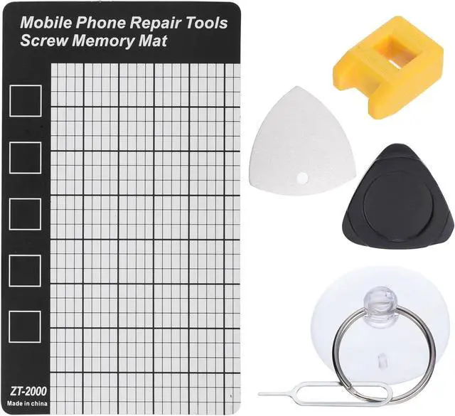Alt view image 4 of 6 - 18 and 1(Type A) Spudger Crowbars Opening Pry Tool Set Curved Pry Blade Electronics Repair Tools Kit for Cellphone Laptop PC Tablet
