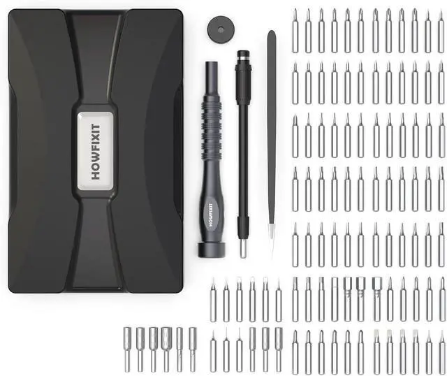 Alt view image 4 of 6 - PRO MAX 106-in-1 Screwdriver Set for Repair Electronics Disassembly Laptop Game Console Smartphone iPhone Macbook PC Camera Watch etc