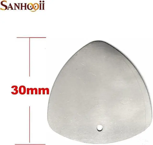 Alt view image 4 of 6 - 10pcs Metal Triangle Mobile Phone Repair Tools Kit Tablet Laptop Smartphone Disassemble Teardown Opener Repairing Opening Tool (Metal 10 pcs)