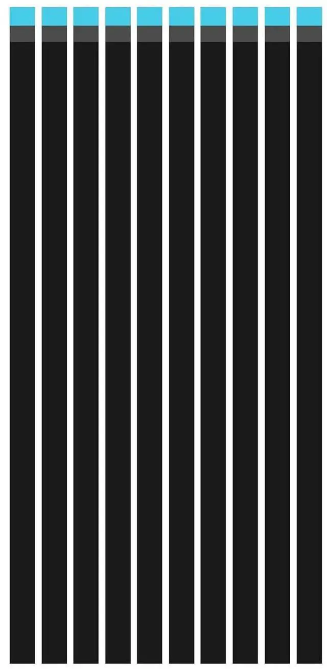 Alt view image 7 of 7 - Laptop Screen Double Sided Tape for LED Display Replacement Easy Stretch Adhesive Tape Black Pull Tab Peel Tape Non-Tracking Pull Resistant Adhesive Strips Screen Repair Kit for Laptop