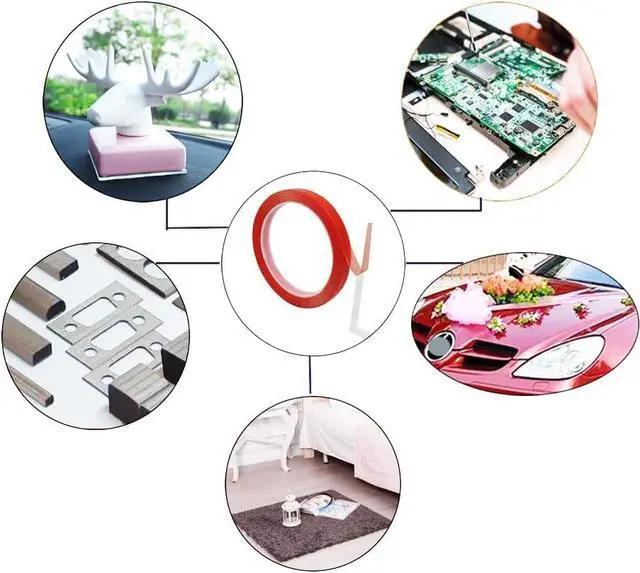 Alt view image 3 of 5 - 10mm x 20M Double Sided Phone Repair Adhesive Tape Phone Repair Tape LCD Touch Screen Repair Tape for Mobile Phone Notebook Computer Electronic LCD Touch Screen Repair (10mm*2)