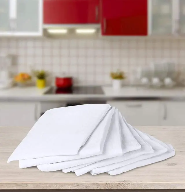Alt view image 4 of 7 - Simpli-Magic 79374 Flour Sack Kitchen Towels Pack of 12 White 24x24