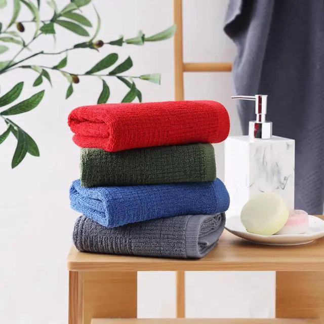 Alt view image 5 of 7 - Dish Towels for Kitchen Absorbent Cotton Kitchen Towels for Drying Dishes Terry Cloth for Cleaning Set of 3
