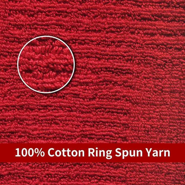 Alt view image 6 of 7 - Dish Towels for Kitchen Absorbent Cotton Kitchen Towels for Drying Dishes Terry Cloth for Cleaning Set of 3