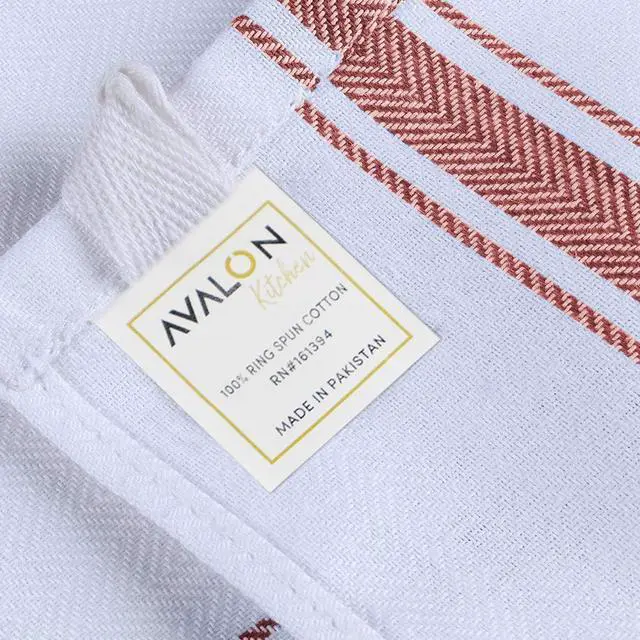 Alt view image 7 of 7 - Dish Towels Set (Value Pack of 30) Size 15x25 Inch 100% Cotton Soft & Absorbent Linen Kitchen Towels Tea Towel Reusable Cleaning Cloths for Household Cleaning (Multi)