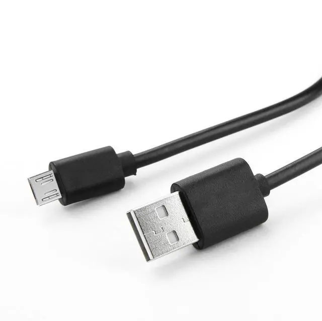 Alt view image 2 of 6 - Short Micro USB Cable 10 Pack 0.5FT USB 2.0 Cables Black