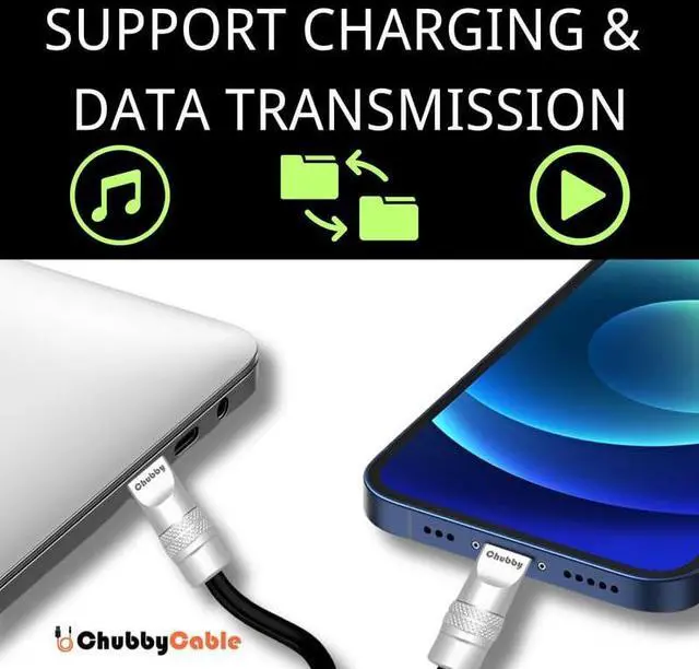 Alt view image 5 of 6 - Soft Chubby - 240W Spring Silicone Fast Charge Cable Coiled USB-C Charging Cable Retractable Charger Cable for Car Black USB-A to Type-C 1.64FT-3.3FT