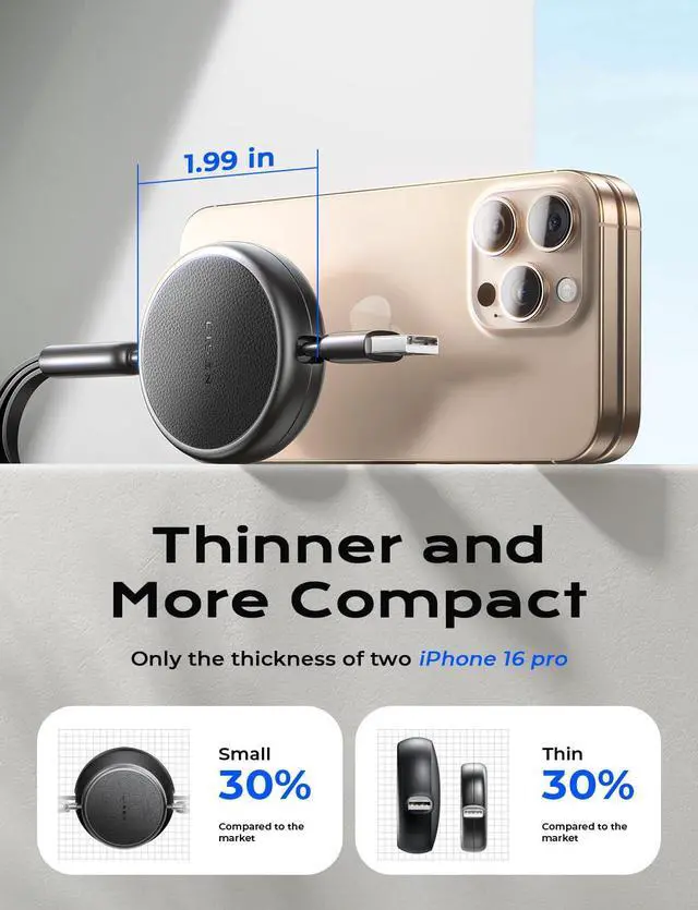 Alt view image 6 of 7 - Multi Charging Cable 3 in 1 Charging Cable Retractable Car Charger with Type C/L/Micro USB Ports for iPhone 16 15 14 Pro Max/ Galaxy S25/PS/Kindle Air 17 Multi Chargers for All Devices