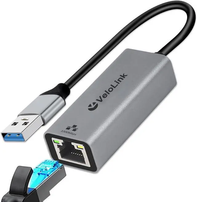 Main image of USB a to ethernet Adapter USB gigabit ethernet Adapter Ethernet Adapter for Laptop USB3.0 to Network USBA to rj45