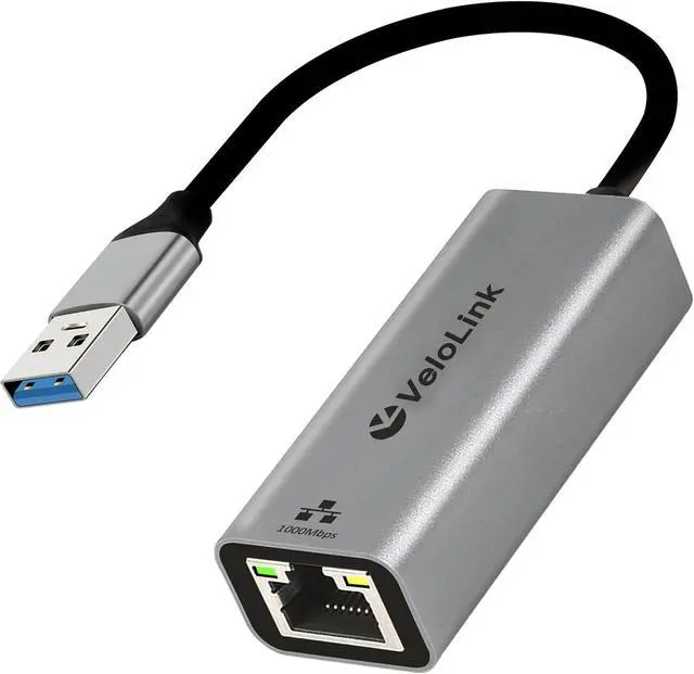 Alt view image 2 of 7 - USB a to ethernet Adapter USB gigabit ethernet Adapter Ethernet Adapter for Laptop USB3.0 to Network USBA to rj45