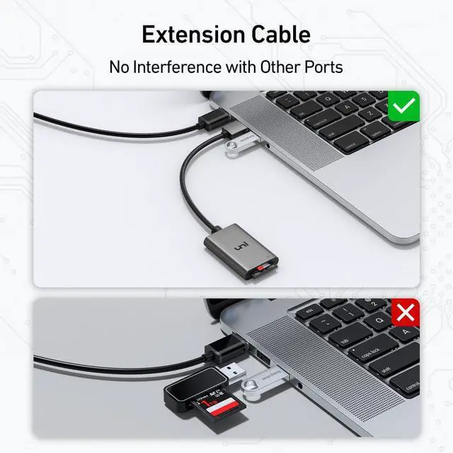 Alt view image 5 of 7 - USB C USB3.0 Multi SD Card Reader 7 in1 Memory Card Reader for SD/TF/CF/XD/MS Drive Free for iPhone 15 pro/max MacBook Pro/Air 2023 iPad Pro iMac S23 XPS 17 Surface Book 3 and More