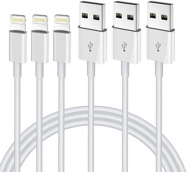 Main image of iPhone Charger 3FT [ MFi Certified] Lightning Cable Original 3Pack USB Fast Charging Data Sync Cord Compatible with iPhone 13/12/11 Pro Max/XS MAX/XR/XS/X/8/7/Plus/6S/6/SE/5S(3Pack)