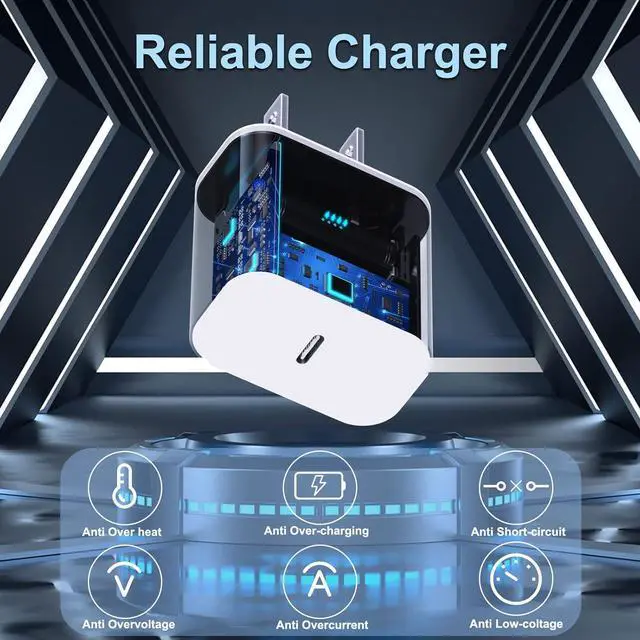 Alt view image 2 of 5 - for  Watch and iphone 15 16 Charger 2 in 1 Magnetic Charging Cable 20W USB C Fast Charging Block for iWatch Series SE/10/9/8/7/6/5/4/3/2/1&iPhone 15 Pro Max/iPad 12.9/11/10.9/Air 5/4 Charger Cord