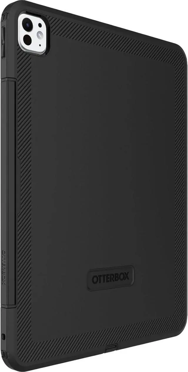 Alt view image 2 of 7 - Defender Series Case for iPad Pro 13-inch (M4) (2024) - Black Rugged Durable Multi-Layer Protection