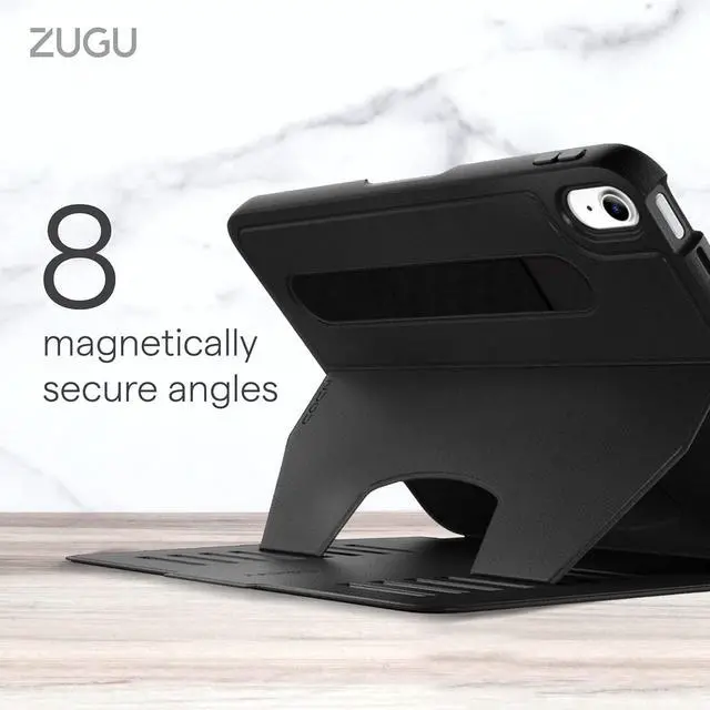 Alt view image 6 of 7 - for iPad 10.9 Inch Case iPad 11th/10th Generation (A16 2025/2022) Slim Protective Magnetic Stand & Sleep/Wake Cover 11th/10th Gen iPad Stand Model #s A2696 A2757 A2777 Stealth Black