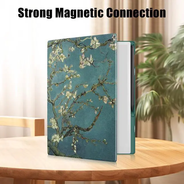 Alt view image 5 of 6 - Case Compatible with Remarkable Paper Pro 11.8 Paper Tablet 2024 Released Folio Protective Case with Pen Holder Apricot Blossom