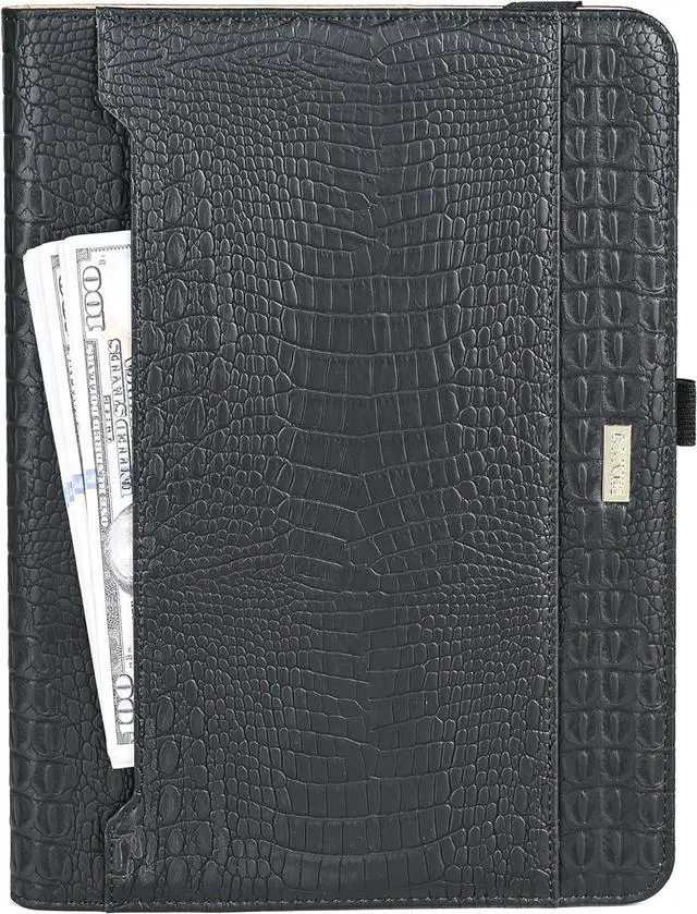 Alt view image 2 of 7 - 10.1 Tablet case 10 inch Tablet Case 360 Degree Rotating Universal Tablet Case for 9.7-11 Inch Tablets Protective Case Cover (Black)