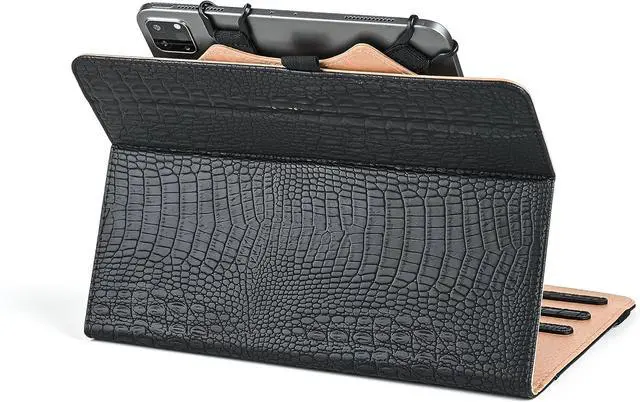 Alt view image 3 of 7 - 10.1 Tablet case 10 inch Tablet Case 360 Degree Rotating Universal Tablet Case for 9.7-11 Inch Tablets Protective Case Cover (Black)