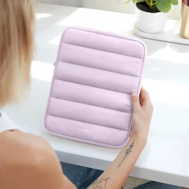 Alt view image 5 of 7 - Vandel - The Original Puffy iPad Sleeve 9-11 Inch Tablet Sleeve Purple i Pad Case for Women and Men Cute iPad Air Pouch 9 10 Inch 11 Inch Bag