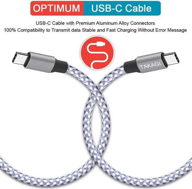 Alt view image 2 of 7 - USB C Cable for iPhone 16 15 Pro Max Fast Charger Cord braided USBC to USB C Cable 60W 6ft 3Pack Data Sync Type C Cable for iPhone 15 16 Plus/iPad Mini 6 Pro 12.9/MacBook Pro/Air 4/5/Galaxy S24/23/22