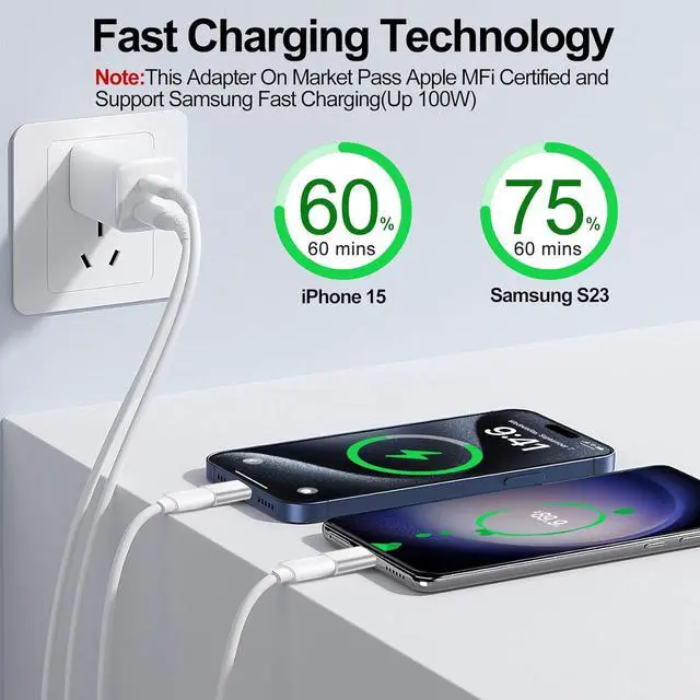 Alt view image 4 of 6 - ?????????? ???????????????? Lightning to USB C Adapter for iPhone 16/15 Pro Max/Plus  S25 iPad Nintendo Switch Support Charging Not for Audio Type C Charger Connector for iPhone 16/15 Charger