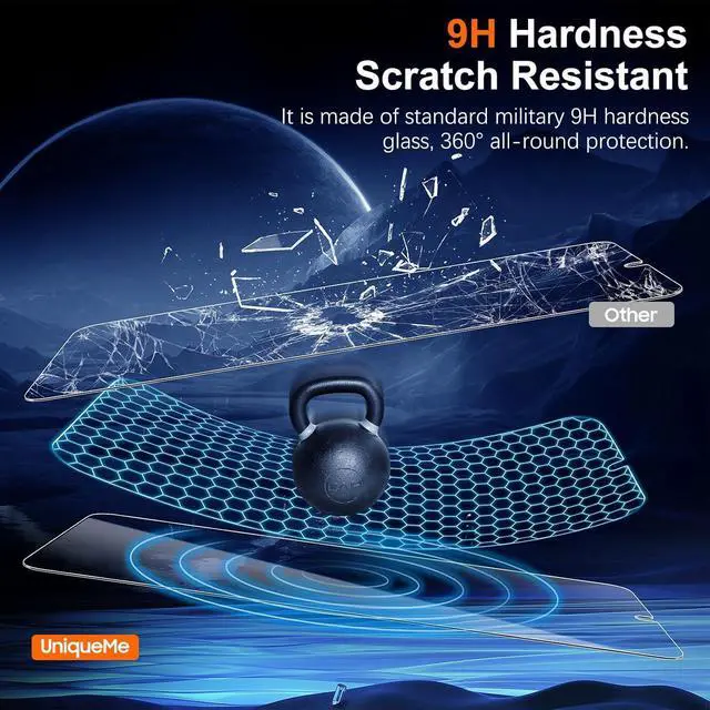 Alt view image 6 of 7 - for  Galaxy S21 Plus Screen Protector 9H Hardness Fingerprint Unlock  S21+ Tempered Glass + Camera Lens Protector with Easy installation Frame - 6.7 inch [ 2+2 Pack ]