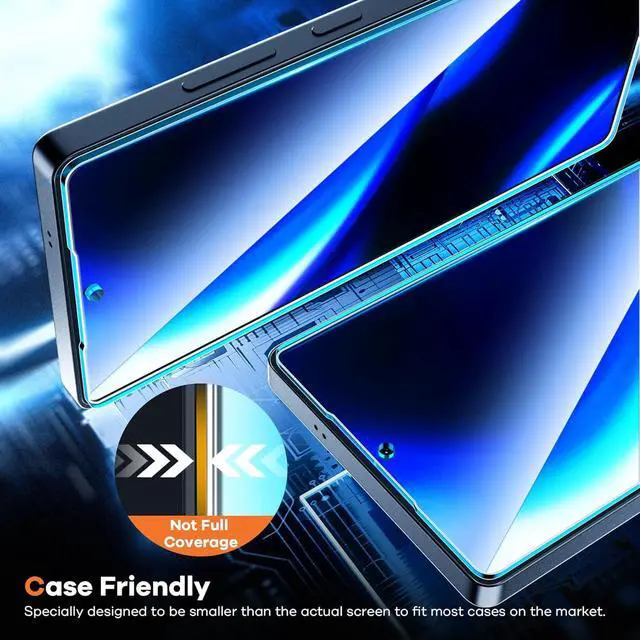 Alt view image 6 of 6 - 3-Pack for  Galaxy S25 Ultra Screen Protector Tempered Glass 9H Glass for S25 Ultra Screen Protector 5G [Fast Alignment Tool] [Bubble Free] [6.9 Inch]
