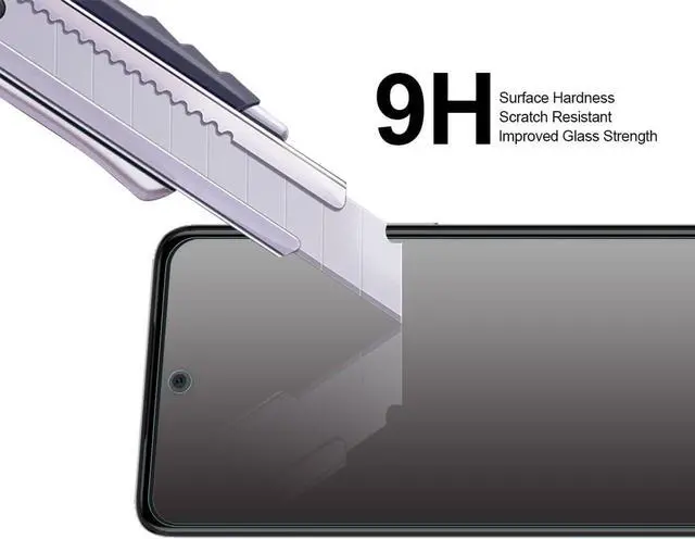 Alt view image 4 of 5 - (3 Pack) Designed for Motorola Moto G 5G (2023) Tempered Glass Screen Protector Anti Scratch Bubble Free