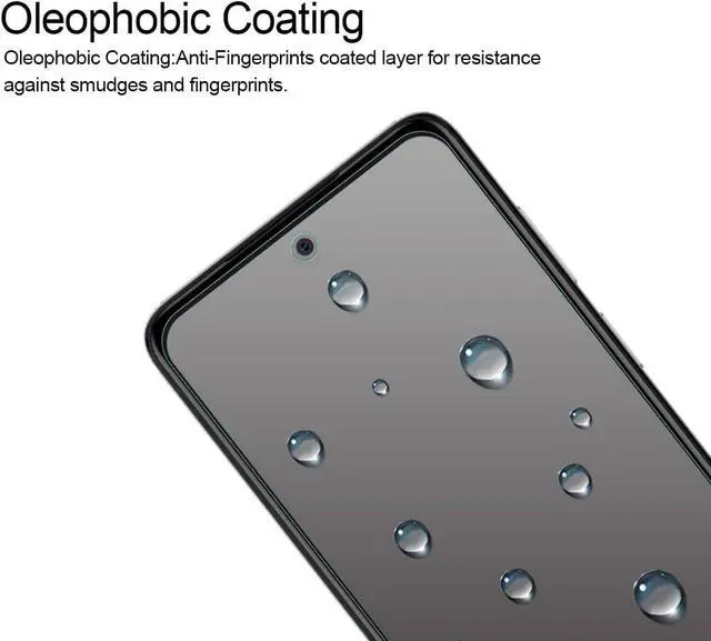 Alt view image 5 of 5 - (3 Pack) Designed for Motorola Moto G 5G (2023) Tempered Glass Screen Protector Anti Scratch Bubble Free