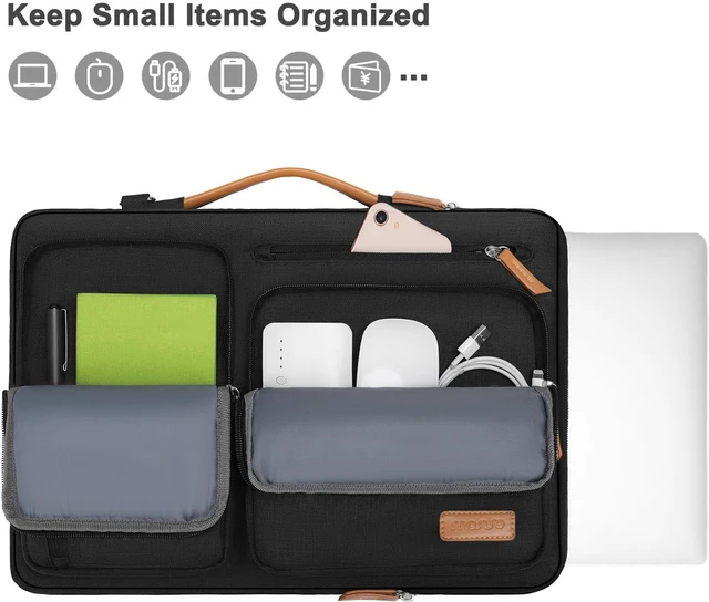 Alt view image 4 of 7 - 360 Protective Laptop Shoulder Bag 15.6 inch 15-16 inch Laptop Bag