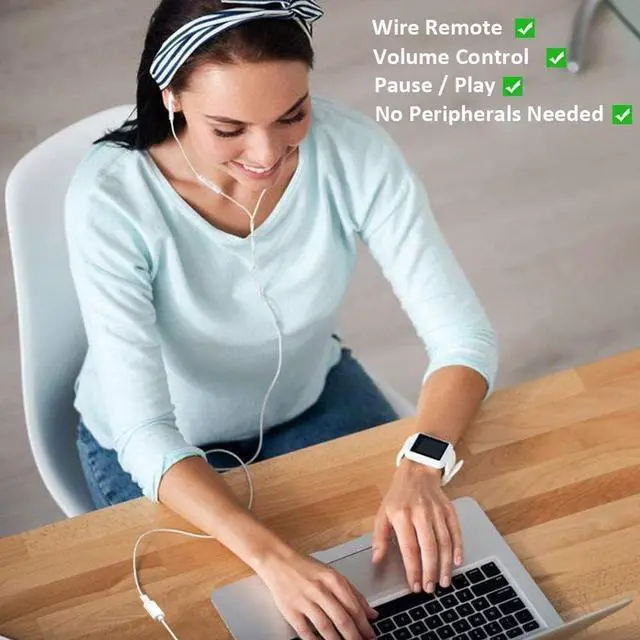 Alt view image 6 of 7 - USB C to Lightning Headphone Audio Adapter for iPhone 16 15 Plus Pro Max with Charge Data Type C Male to Female Lightning Earphone Converter Dongle for iPad Pro Air Mini MacBook