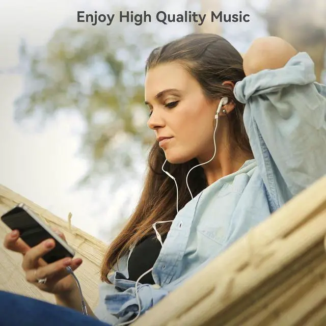 Alt view image 7 of 7 - USB C to Aux Audio Dongle Cable Cord Type C to 3.5mm Female Headphone Jack Adapter for iPhone 16 Pro Max/16 Pro 15 Pro Max/15 Pro/15 Plus  Galaxy S23/S22/S21 Ultra Pixel iPad Pro MacBook