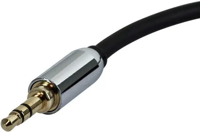 Alt view image 3 of 4 - 110149 12-Feet 3.5mm Extension Cable for Mobile Black