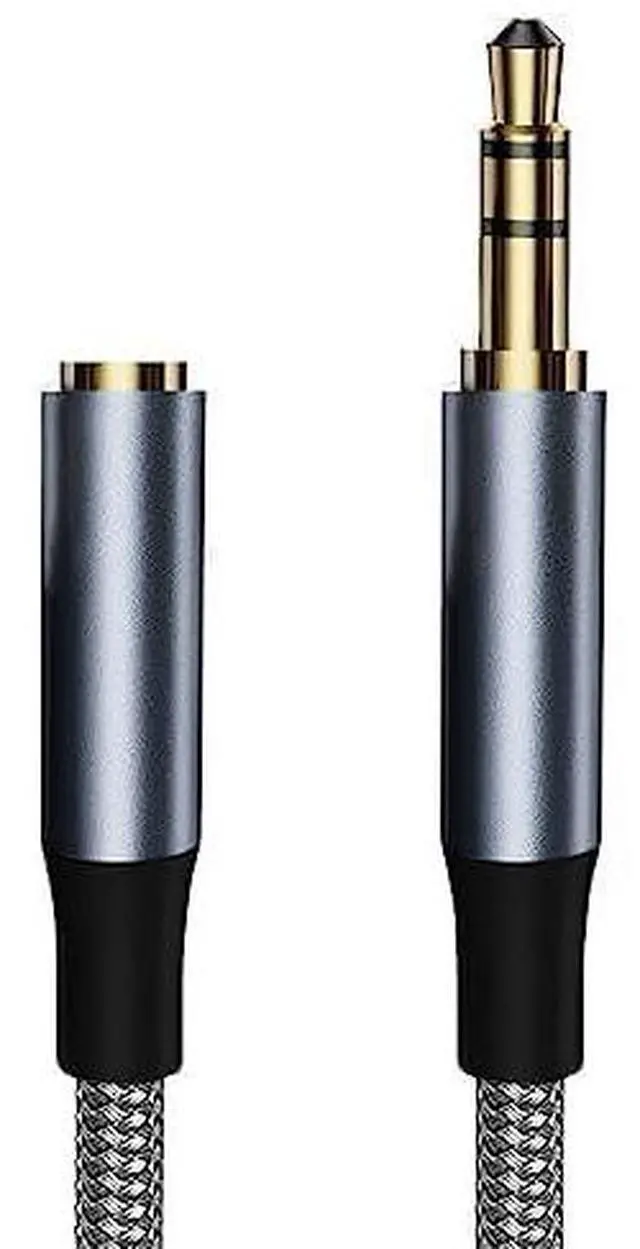 Alt view image 2 of 7 - Headphone Extension Cable 5M 3.5 AUX Extension Cable Male and Female 3.5mm Stereo Audio Extension Cable AUX Jack Auxiliary Cable Extension Cable Compatible with iPhone iPad Tablet Media Player etc