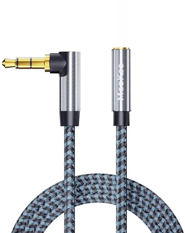 Main image of Headphone Extension Cable 3FT 3.5mm Male to Female Audio Cable AUX Extension Cable 3.5mm Aux Jack Audio Extension Cable 3.5 mm Nylon Braided Extension for car Smartphones Tablets Media Players