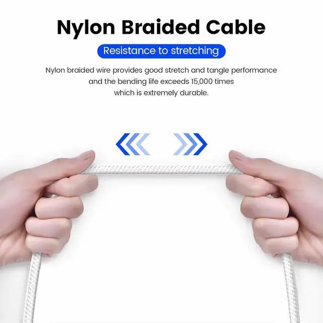 Alt view image 6 of 7 - MOWSAG 10FT/3Meter Long 3.5mm Extension TRRS 4-Pole Headphone Cable Male to Female Audio Cable Nylon Braided Compatible for Home/Car Stereos Smartphones Headphones Tablets Media Players and More