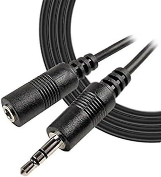 Alt view image 2 of 6 - ? 25 Feet 3.5mm Male to Female Stereo Audio Cable for Phones Headphones Speakers Tablets PCs MP3 Players and More