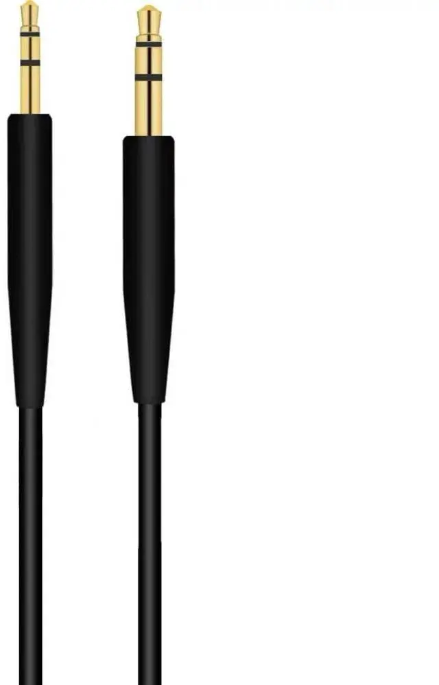 Alt view image 5 of 5 - Replacement Audio Cable Cord Extension Wire 3.5mm to 2.5mm for  QuietComfort QC45 QC35II QC35 QC25 NC 700 Soundlink Soundtrue Headphones Black