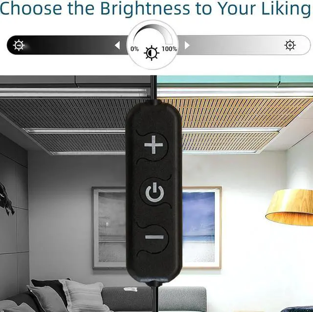 Alt view image 3 of 7 - White Led Strip Lights for Bedroom Small Dimmable LED Lights Strip 16.4ft Super Bright Flexible LED Tape Lights Rope Light for for Room Home Decor Luces Leds for Living Room Kitchen Vanity Mirror