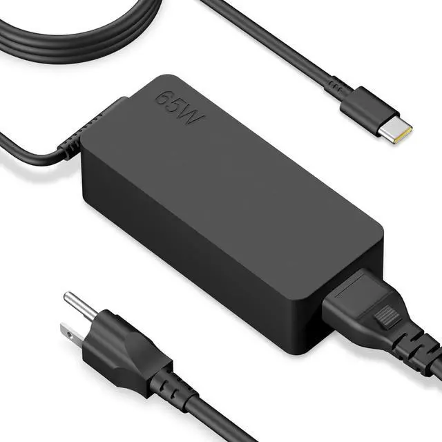 Main image of Charger for  Laptop Computer Thinkpad Yoga Chromebook USB C Laptop Charger 65W 45W