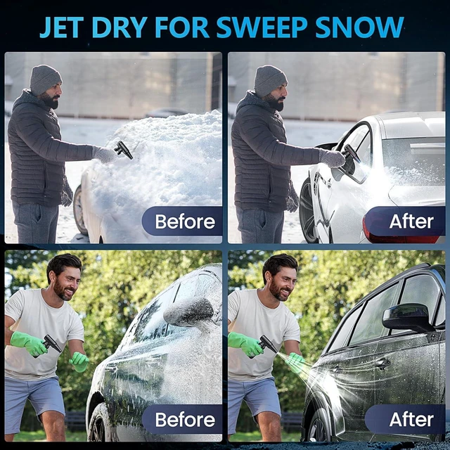 Alt view image 5 of 7 - Electric Compressed Air Duster Rechargeable Cordless Air Duster for PC Keyboard & Electronics Cleaning Replaces Canned Air & Air Cans Portable Air Blower with Multiple Nozzles