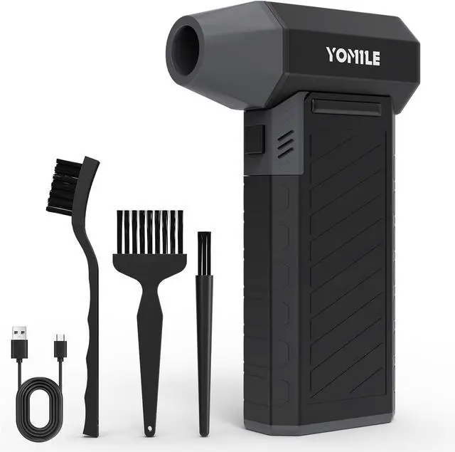 Main image of Electric air Duster - 300000RPM Brushless 3 Speeds Turbo Fan JetFan 10500mAh Battery Compressed Air Duster Cordless Dust Blower Air Blower for Computer Keyboard Outdoors Car Home
