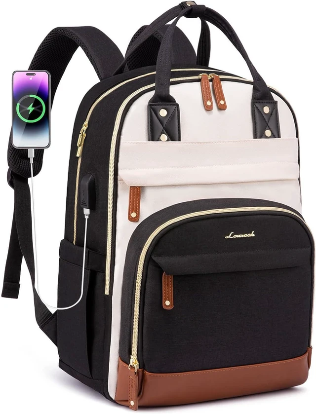 Backpack for Women Fits 15.6 Inch Laptop Bag School  display picture 1