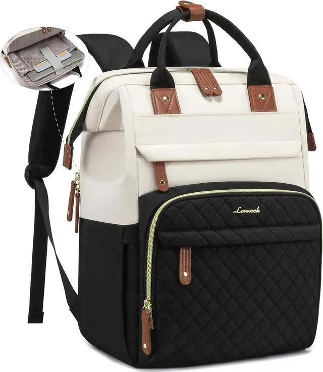 Main image of Laptop Backpack for Women 17.3 Waterproof Nurse Bag Teacher Work Backpack Purse for Women Travel Computer Backpack for College Office Business Ladies