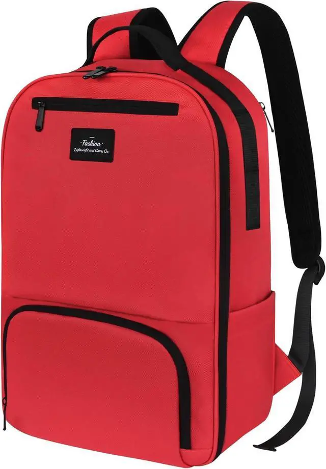 Main image of Travel Backpack for Women 15.6 inch Laptop Backpack Water Resistant College Backpack Red Computer Bags for Work Business Daily School Backpacks for Boys Girls