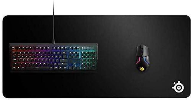Alt view image 4 of 7 - QcK Gaming Mouse Pad - XXL Thick Cloth - Sized to Cover Desks