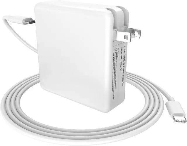 Main image of Mac Book Pro Charger - 118W USB C Laptop Charger Power Adapter Fit MacBook Air 13 14 15 16 inch MacBook Pro M1 M2 M3 M4 iPad Pro and All Type C Port Devices 6.6 Ft USB C to C Cable